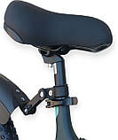 Дитячий магнієвий 20 Hammer M-1 велосипед полегшений чорний для хлопчика, фото 9