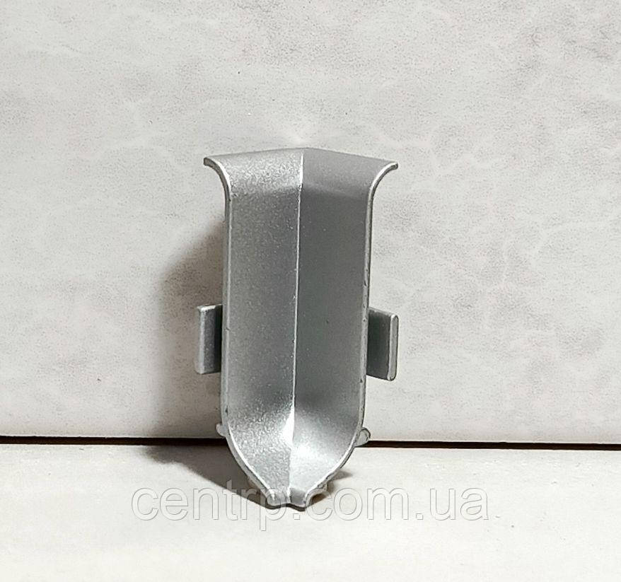 Внутрішній куточок металевий для плінтуса BEST DEAL 4/41 Білий, фото 1