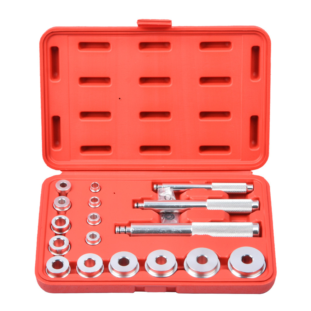 Набір оправок для запресовування підшипників сальників 17 пр. REWOLT T2039, фото 1