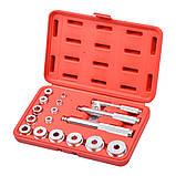 Набір оправок для запресовування підшипників сальників 17 пр. REWOLT T2039, фото 3