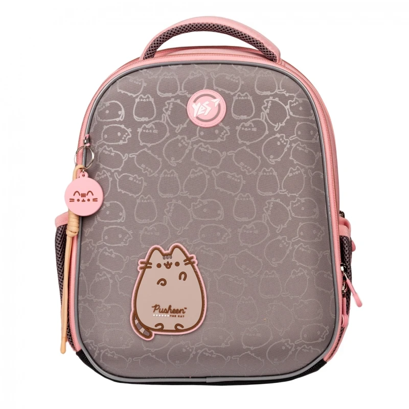Рюкзак шкільний каркасний YES Pusheen Fatty H-100, фото 1