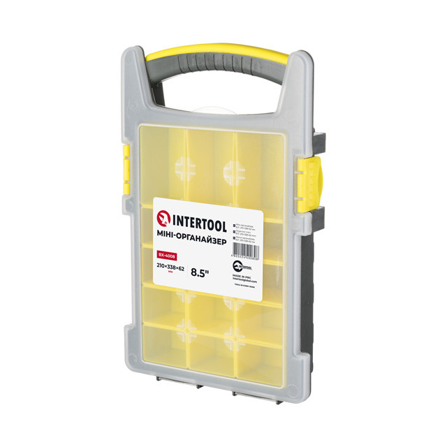 Міні-органайзер 8.5" 210*338*62 мм INTERTOOL BX-4008, фото 1