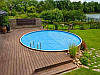 Комплект каркасного басейну Mountfield Azuro 400DL 3.6*1.2 м з пісочним фільтром, фото 9