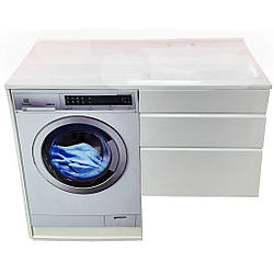 Тумба Ліана підвісна Ш2 (біла) під умивальник з стільницею ( А0057387 )