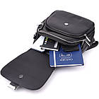 Стильний жіночий рюкзак з натуральної шкіри Vintage 23056 Чорний, фото 8