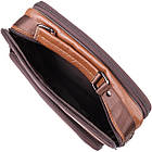 Сумка чоловіча з ручкою для перенесення в руці з натуральної шкіри Vintage 23031 Світло-коричневий, фото 8