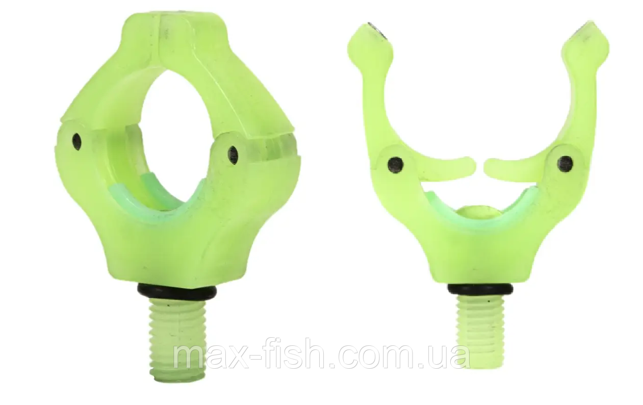 Тримач задник для вудилищ на магніті до роду поду або стійки люмінесцентний 2 шт, фото 1