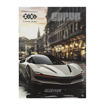 Шкільний щоденник "Cars" А5 40 аркушів ZB.13103 G-Rich