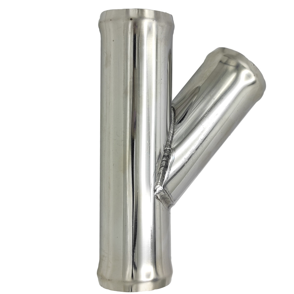 Трійник 40x40 мм тосольний ∠45° з нержавіючої сталі, фото 1