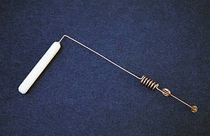 Рамка для біолокації Мідна з каменем Димчастий кварц