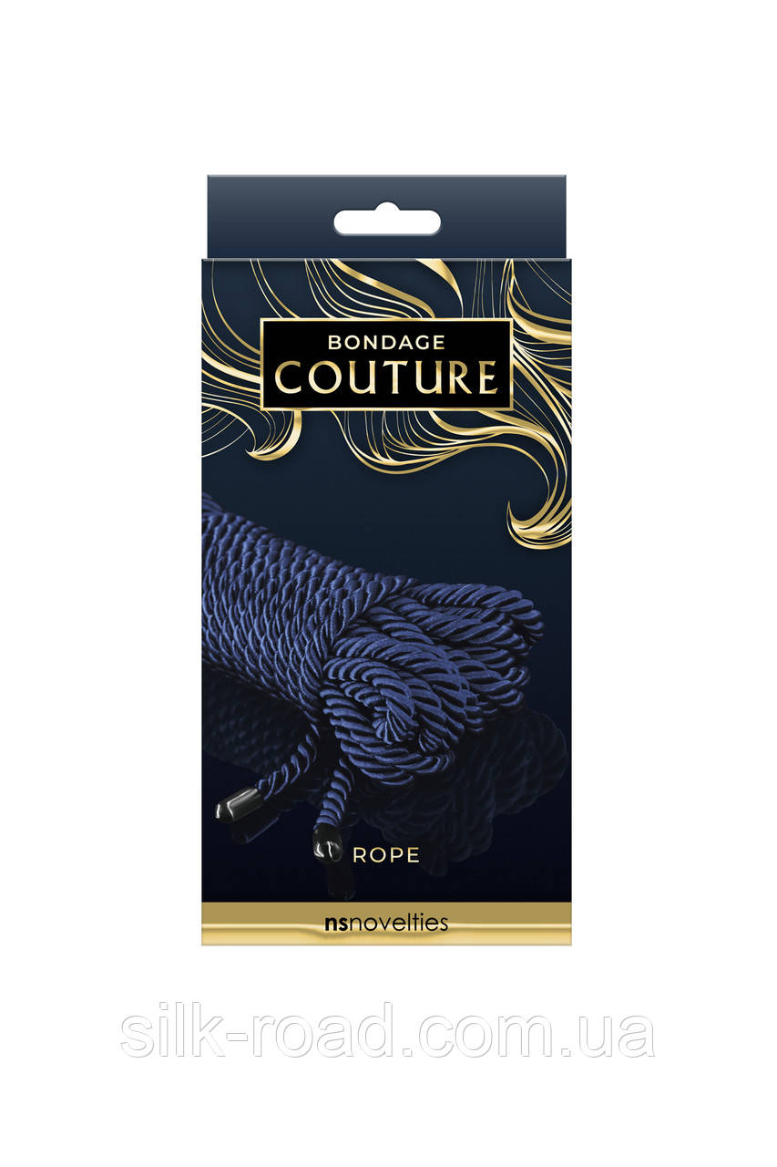 Бондажна мотузка BONDAGE COUTURE ROPE BLUE