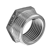 Футорка Nolf NFC.F0406-N-1/2"Mx3/8"F нікельована (NF3122)