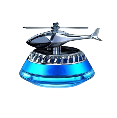 Дифузор ефірних олій Вертоліт J2 ароматизатор для автомобіля (Синій)