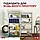 Стелаж | 180х90х40 см | чорний | 4 полиць МДФ | універсальний  | оцинкований | міцний | не псує підлогу, фото 3