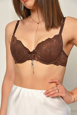 Бюстгальтер жіночий коричневого кольору чашка В 204623T Безкоштовна доставка