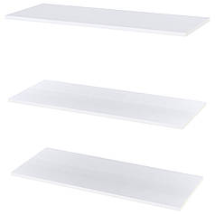 Полиця для одягу Doros Promo Білий 3шт. 86.7х35х1.6 (DRS-011562)