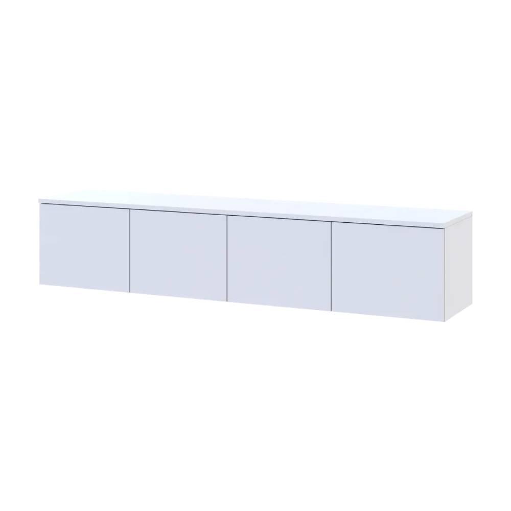 Тумба під ТВ Doros Левія Білий 4Д 160х35х33 см DRS-011637