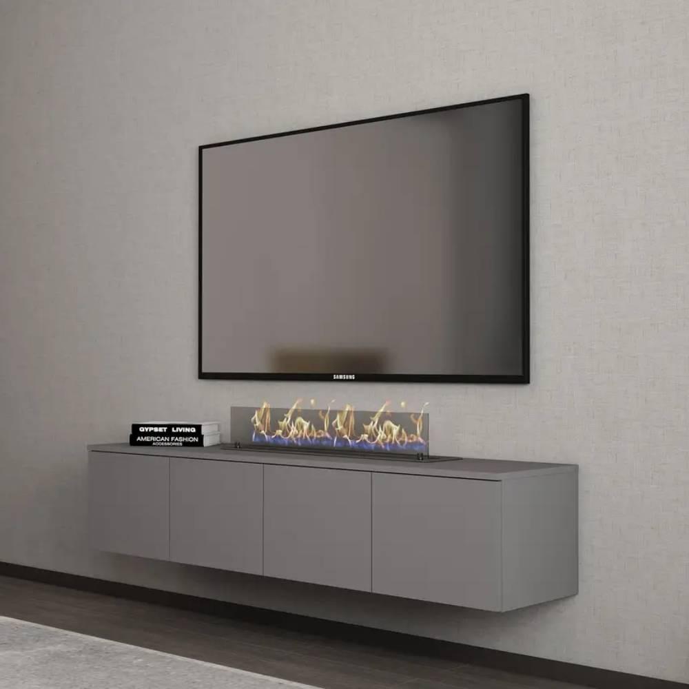 Тумба під ТВ Doros Левія Графіт 4Д 160х35х33 см