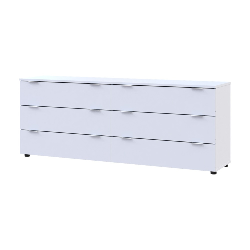 Комод Doros Рон 9 Білий 6 Ящиків 160х38х62 DRS-011777 (41516175)