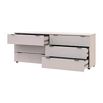 Комод Doros Рон 9 Кашемір 6 скриньок 160х38х62 DRS-011779 (41516174), фото 3