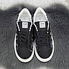 Кросівки жіночі Wei Wei чорні з білим принтом еко-шкіра 4797, фото 6