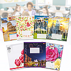 Зошит на 24 аркуші з кольоровою обкладинкою в лінію "Мрії" "mix", фото 3