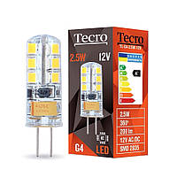 Лампа світлодіодна Tecro 2.5W G4 2700 K (TL-G4-2.5W-12V)