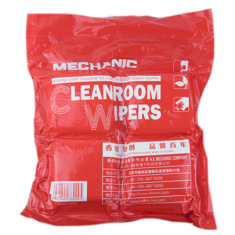 Мікрофібра для чищення дисплеїв Mechanic HK1009 (10*10см / 400pcs)