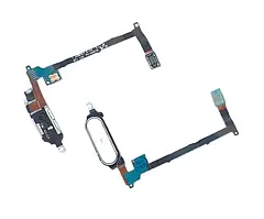 Кнопка HOME в зборі з механізмом і шлейфом для Samsung Galaxy Note 4 N910 біла