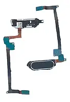 Кнопка HOME в зборі з механізмом і шлейфом для Samsung Galaxy Note 4 N910 чорна