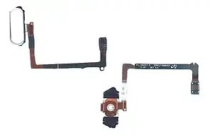 Кнопка HOME в зборі з механізмом і шлейфом для Samsung Galaxy S6 SM-G920F біла