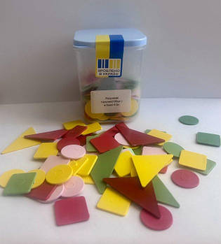 Набір геометричних фігур в контейнері 1464 G-Rich