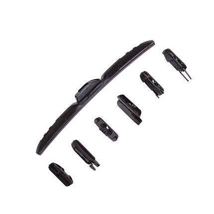 Щітка склоочисника 400 мм гібридна SATO TECH | Артикул WH400, фото 1