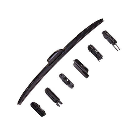 Щітка склоочисника 475 мм гібридна SATO TECH | Артикул WH475, фото 1