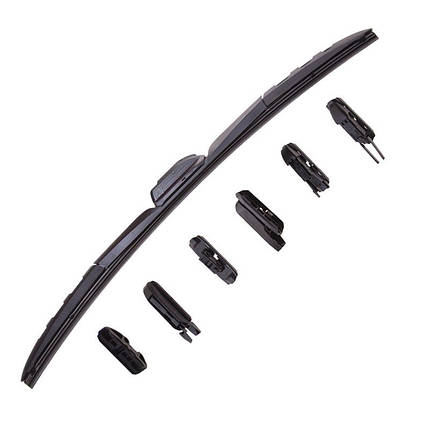 Щітка склоочисника 550 мм гібридна SATO TECH | Артикул WH550, фото 1