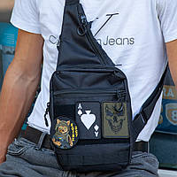 Сумка для активного способу життя, Чоловіча тактична сумка барсетка через плече кобура тактична SF-83