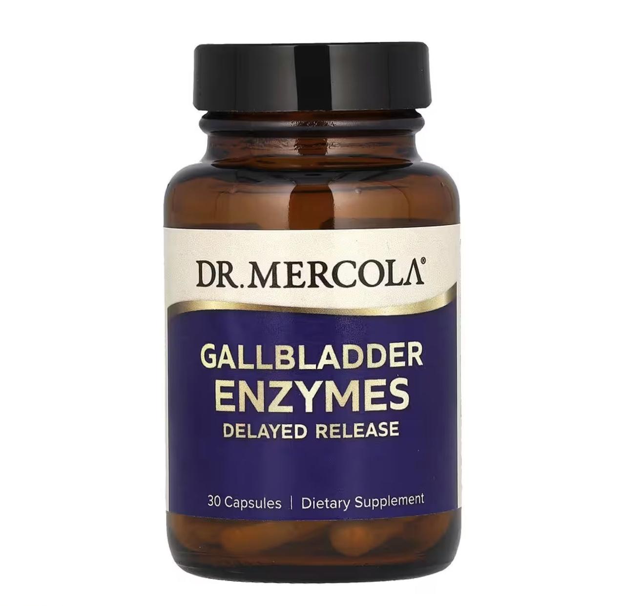 Травні ферменти Dr. Mercola Gallbladder Enzymes, 30 капсул, фото 1