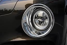 Накладки на протитуманки для BMW X6 F-16 (2014-2019) Libao Пластик (2 шт)