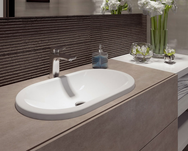 Умивальник «Гера» білий А100 глянець, фото 1