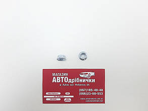 Гайка з фланцем самоконтрівна оцинкована М6х1 6мм під кл10