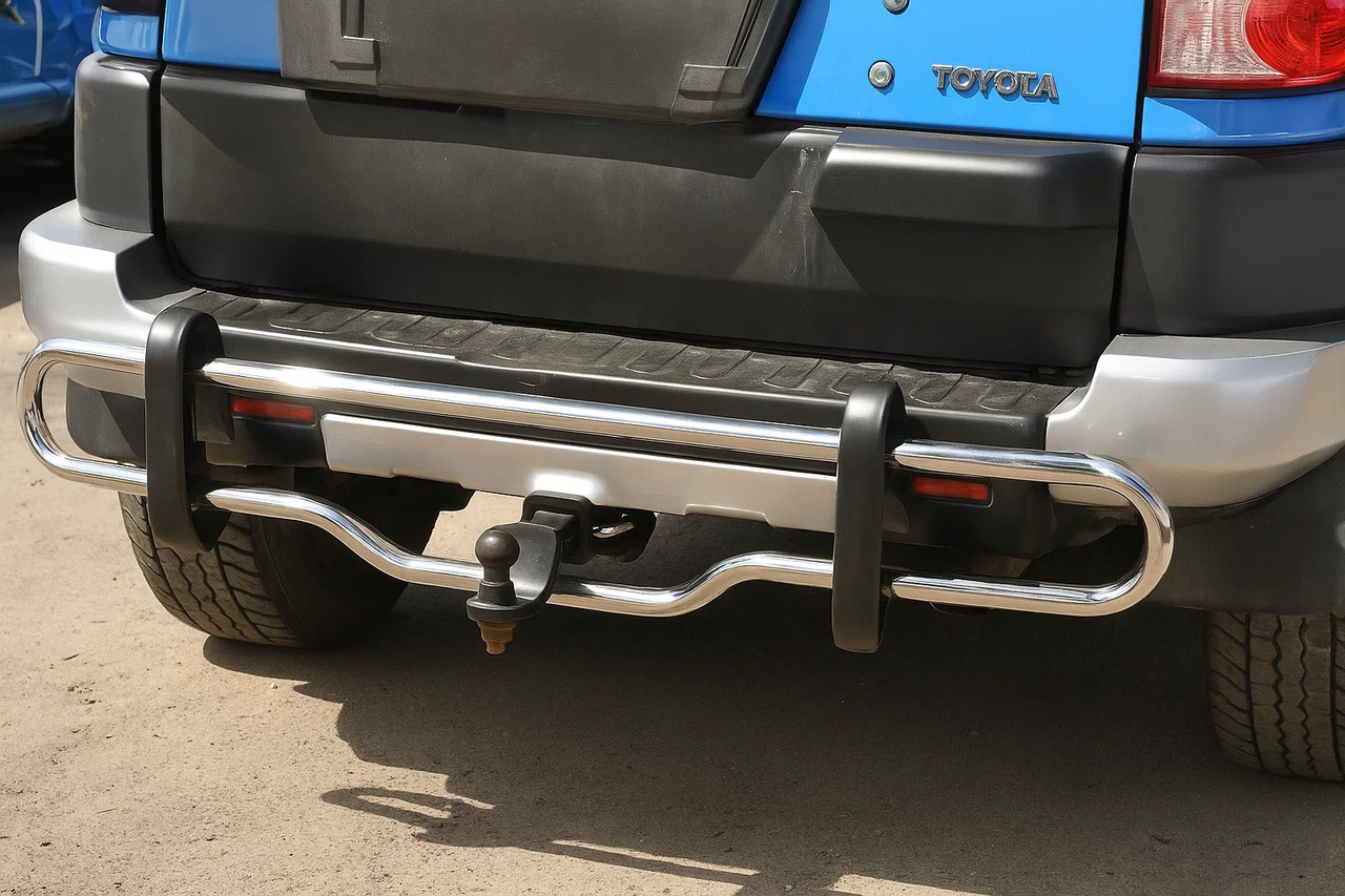 Задній захист D098616 (нерж.) для Toyota FJ Cruiser, фото 1