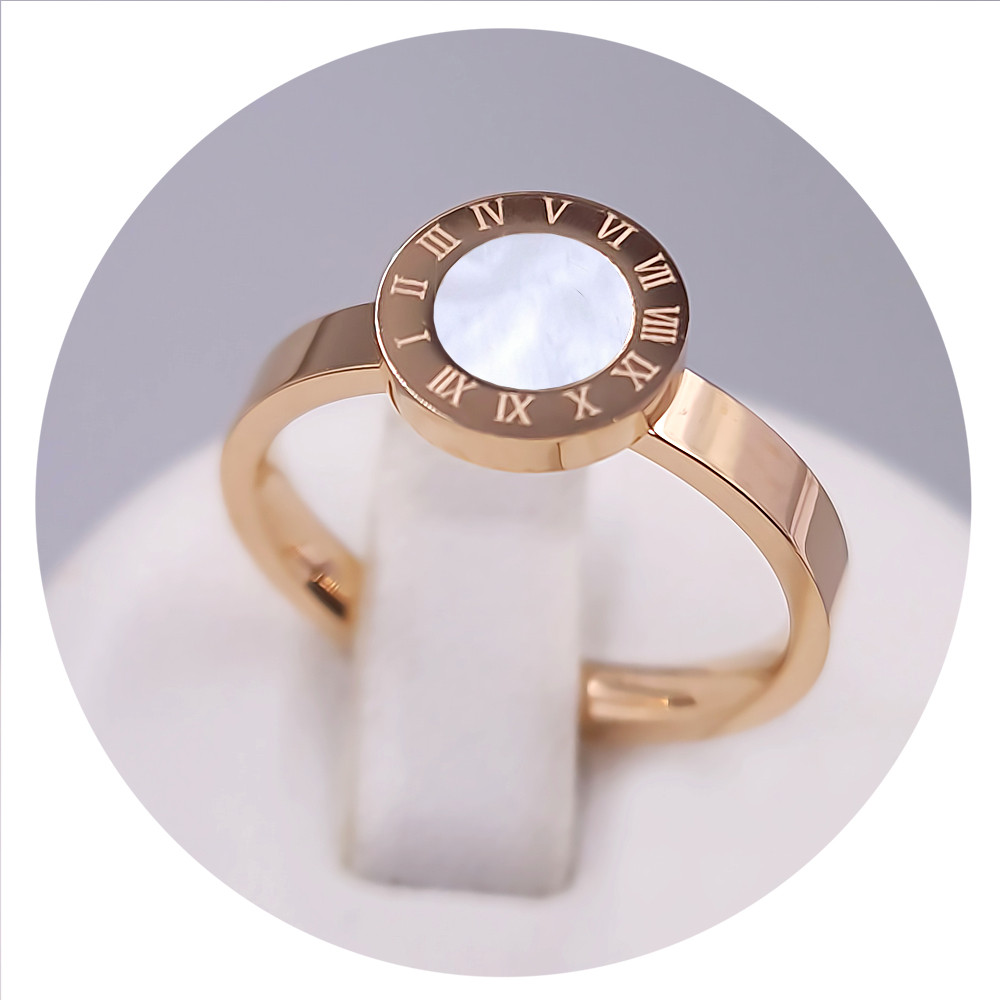 Каблучка Stainless Steel. Сталь. Позолота ЧВ. Є: 17р 18р