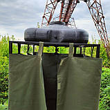 Душ літній дачний вуличний розбірний бак 100 л, ПВХ тканина для дачі вулиці, фото 2