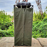 Душ літній дачний вуличний розбірний бак 100 л, ПВХ тканина для дачі вулиці, фото 3