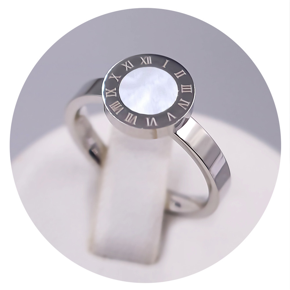 Каблучка Stainless Steel. Сталь. Родій. Є: 17р 18р 19р