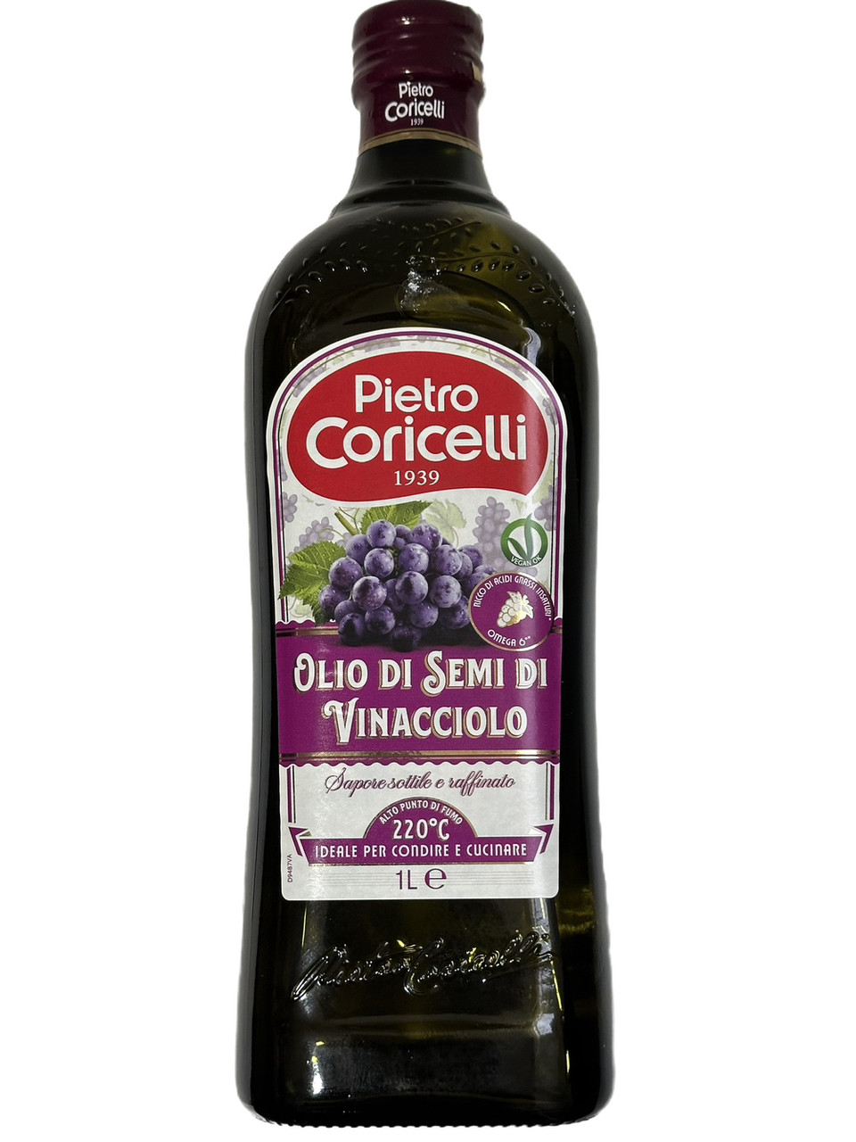 Масло Виноградное 1л Pietro Coricelli Olio di Semi di Vinacciolo