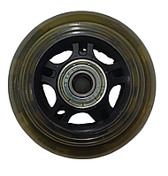 Колеса для роликів 70х24мм колір чорний