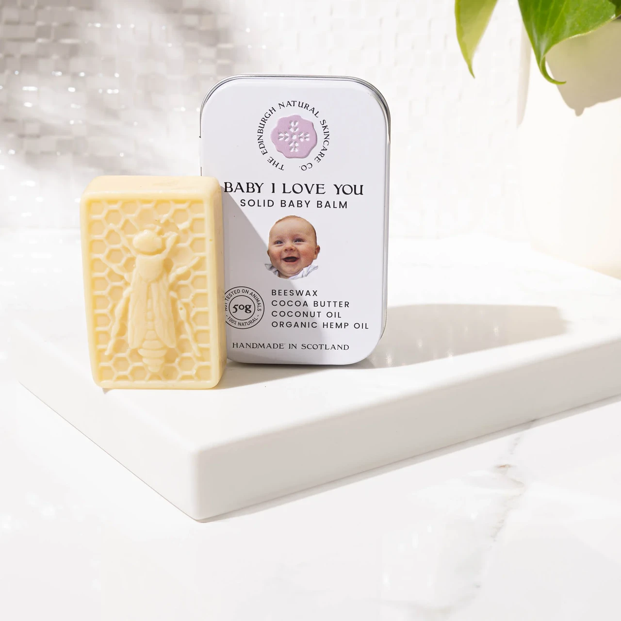 Дитячий крем-бальзам "Baby i love you" від Edinburgh Natural Skincare (50 г) (Великобританія), фото 1