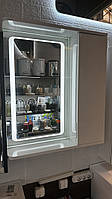 Дзеркало шафки 600*700 мм зі світлодіодною підсвіткою