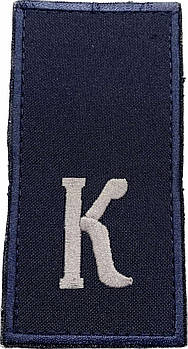 Погон ДСНС Курсант ( на липучці)